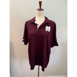 Mississippi State Bulldogs Collegiate Polo size LARGE